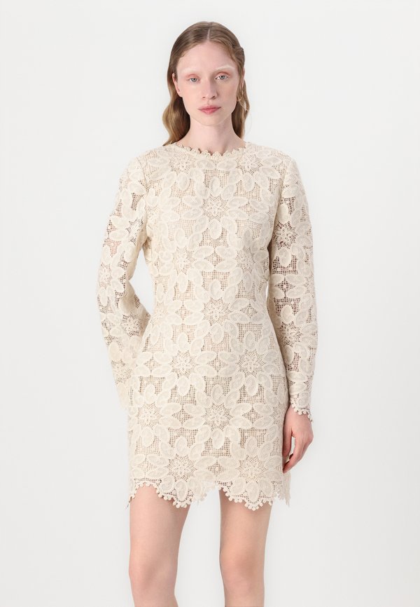 IMANI GUIPURE MINI DRESS - Cocktail dress / Party dress - sand2