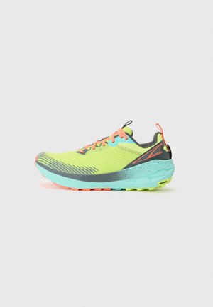 EXPERIENCE WILD 2 - Trail running shoes - gray/lime