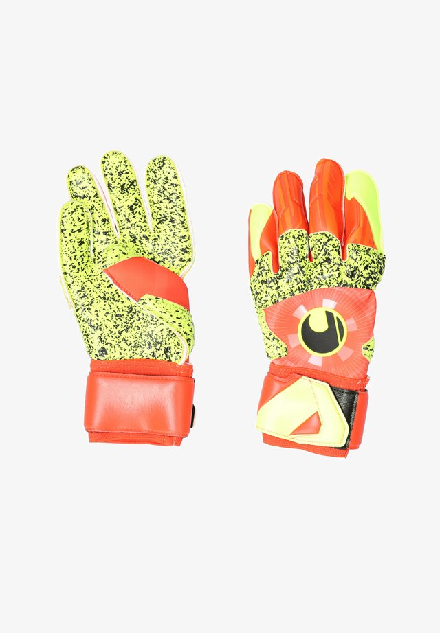 Torwarthandschuh - orangegelb