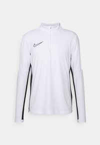ACADEMY DRILL TOP - Bluză cu mânecă lungă - white/black