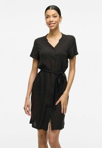 VILA KURZ - Marškininė suknelė - black