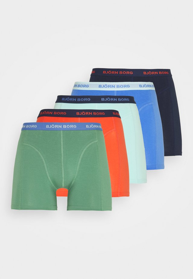 SEASONAL SOLID SAMMY 5 PACK - Onderbroeken - frosty spruce