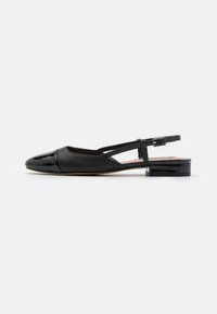 BELINDA - Ballerines à brides arrière - black