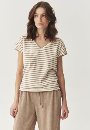 LONA  - Tricou cu imprimeu - beige