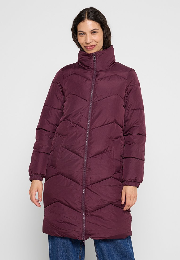 Vero Moda Wintermantel bordeauxrood Vero Moda Wintermantel bordeauxrood