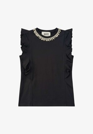 John Richmond, SILVIAN HEACH SELEBI - T-shirt con stampa - black