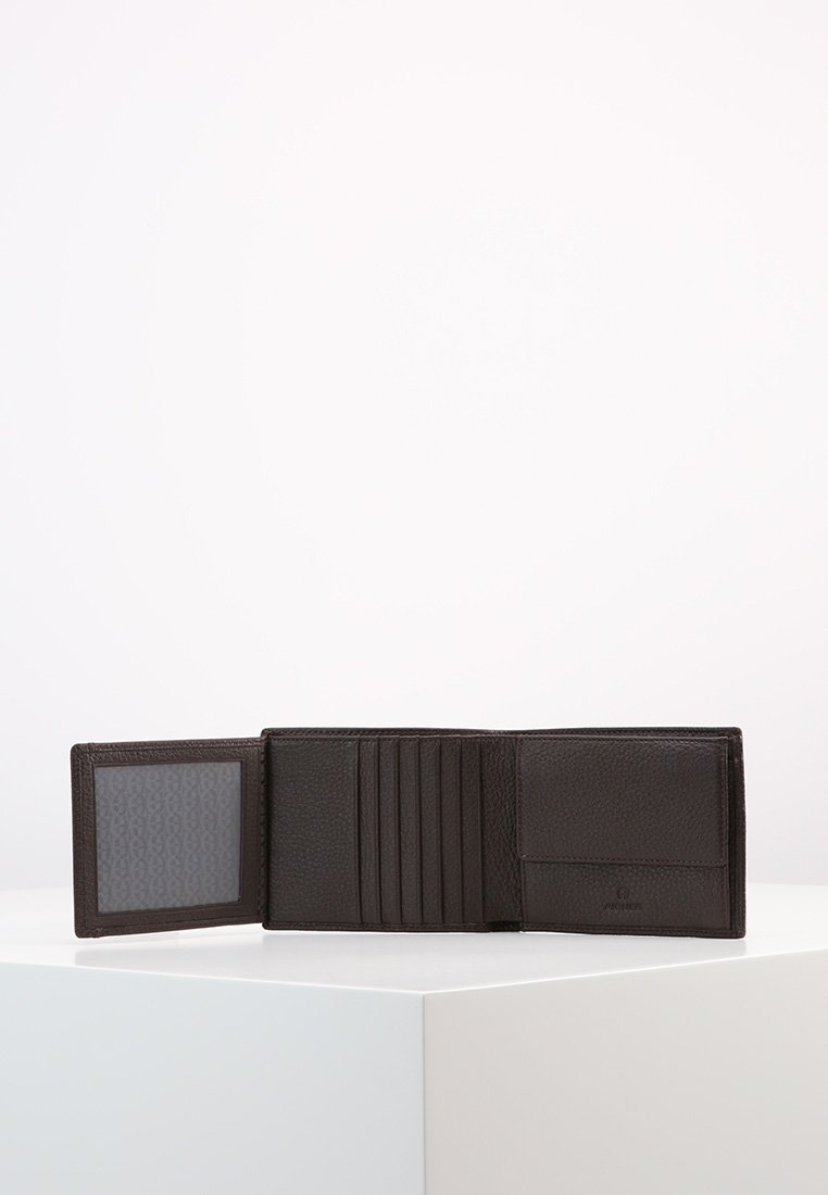 Portafoglio Verticale Aigner – Pelle Marrone Ebony 0014 – Uomo - 3
