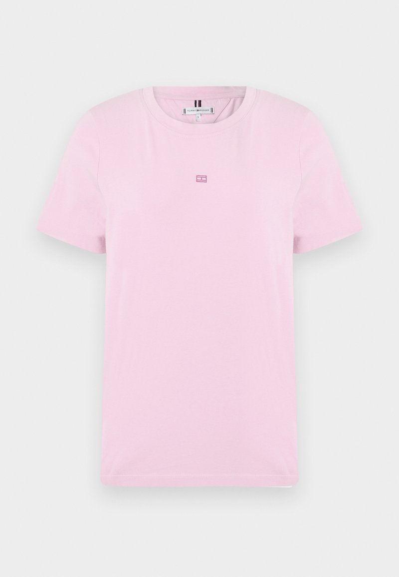Tommy Hilfiger T-shirt basic donkerroze