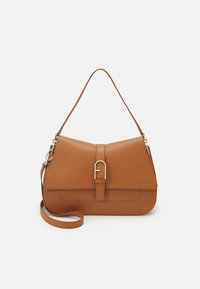 FLOW TOP HANDLE - Handväska - brown