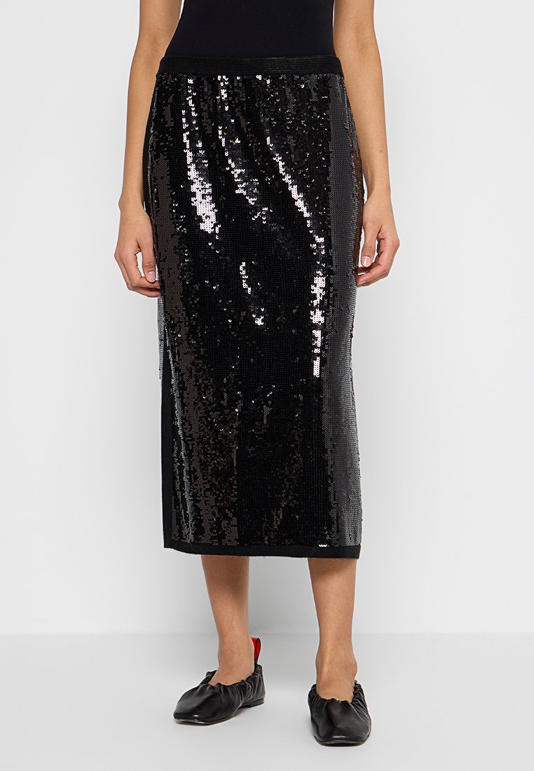 TWINSET Wikkelrok zwart TWINSET Wikkelrok zwart