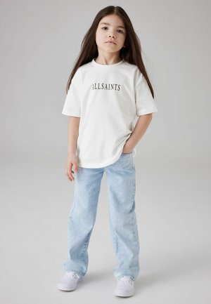 smALLSAINTS GRAPHIC CREW  - Printtipaita - white sereni