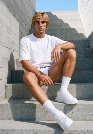 Fila, BRIEF 3 PACK - Σλιπ - white