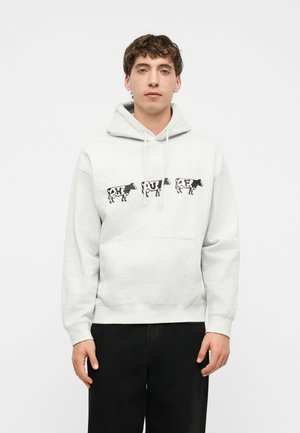 HUF, MOO PO HOODIE UNISEX - Sweat à capuche - heather grey
