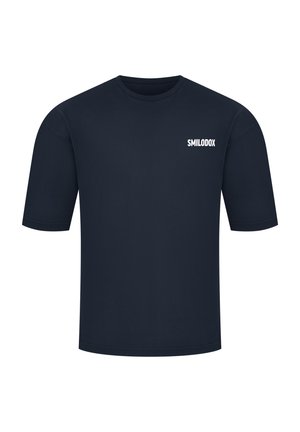 UNISEX CYRIS - T-shirt con stampa - marineblau
