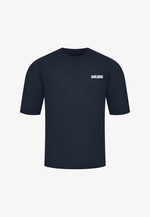 UNISEX CYRIS - Camiseta estampada - marineblau