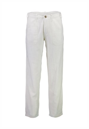 Lindbergh, HERRINGBONE  - Stoffhose - optical white