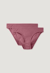 hessnatur LOW CUT IM 2ER-PACK  - Slip - winterrose