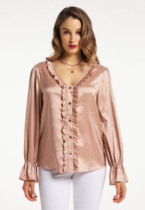 faina, Blouse - nude