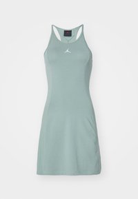 SLIM DRESS - Dzsörzéruha - jade smoke