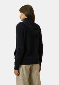 Just Cashmere FULL ZIP WITH HOOD - Kardigan - bleu marine