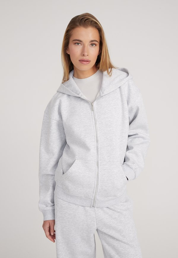 Sweatjacke - hellgrau