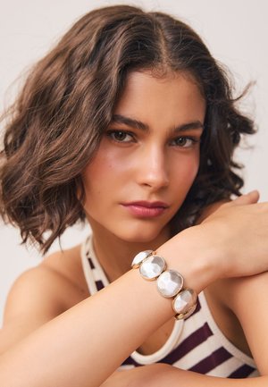 Next, Bracelet - gold silver tone