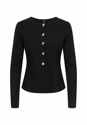 ONLMELLI O-NECK BUTTON - Gilet - black