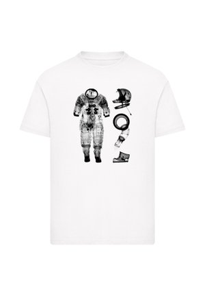 NASA 14 A7 L PRESSURE SUIT NEGATIVE X RAY - T-Shirt print - weiß