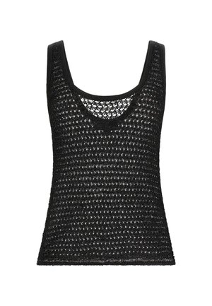 Guess AJOUR TANK  - Top - schwarz