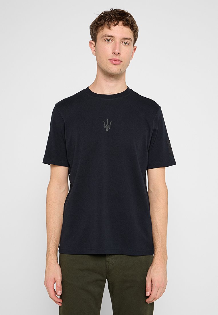 North Sails T-shirt print zwart