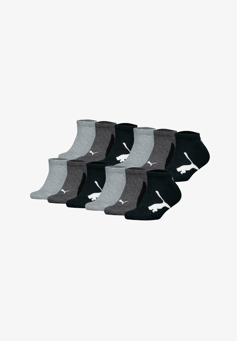 Puma 12 PACK - Calcetines - schwarz grau