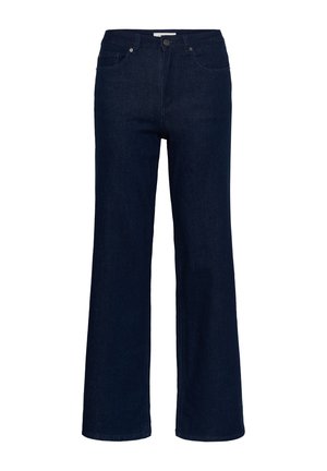 Kaffe, KAANDREA - Flared Jeans - unwashed blue denim
