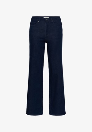 Kaffe, KAANDREA - Jean flare - unwashed blue denim