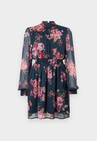 VIALIA SMOCK SHORT DRESS - Kjole - mood indigo