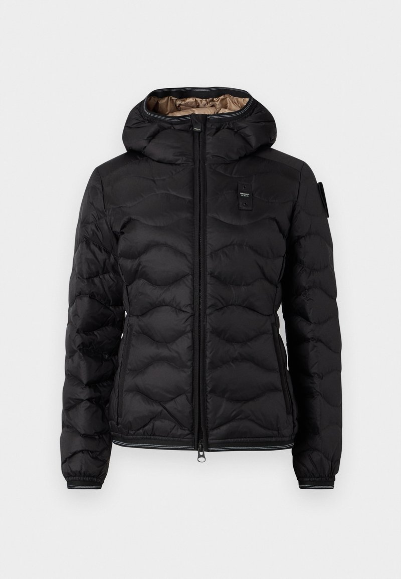 Blauer Winterjas zwart Blauer Winterjas zwart