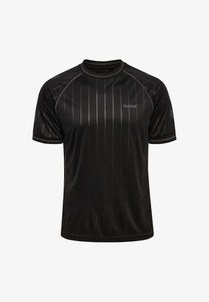 Hummel, HMLPITCH S/S - T-shirts print - black