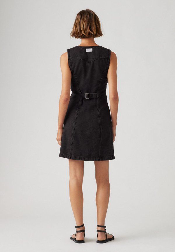 VIANNA VEST DRESS - Denim dress - capturing moments2