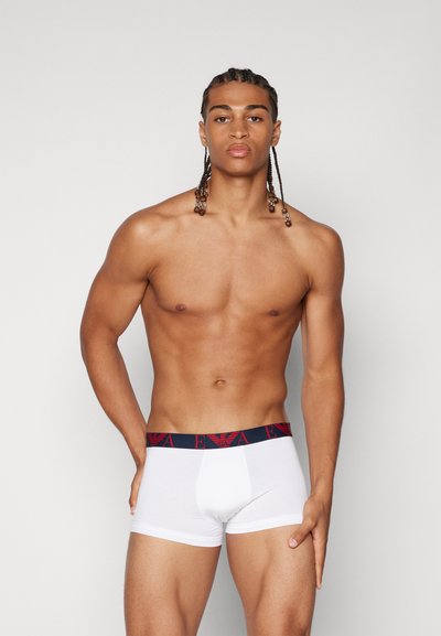 Emporio Armani TRUNK 3 PACK  - Uske bokserice - marin/rossolac/bian marin/lacqred/white