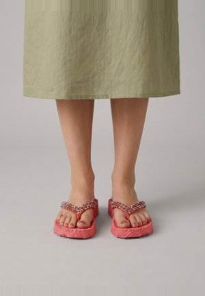 Ilse Jacobsen, CHEERFUL15 - T-bar sandals - himbeer