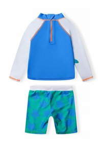 MINOTI 2 PIECE LONG SLEEVE SET - Védőfelső - royal blue green white