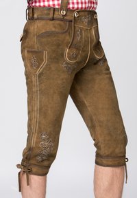 Stockerpoint JUSTIN - Lederhose - brown