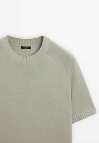 Massimo Dutti T-shirt basic - light green