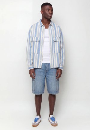 Balmohk, Cropped Long-Sleeve - Skjorter - classic blue