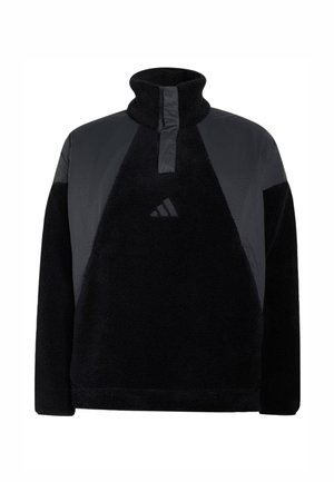 adidas Sportswear, ADIDAS SPORTSWEAR TERREX XPLORIC CLIMAWARM HIGH PILE SNAP PULLOVER - Fleecepullover - black