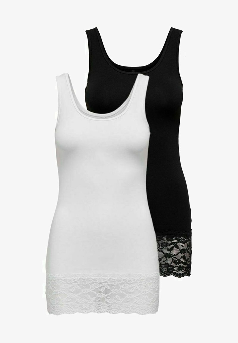 ONLY 2ER PACK - Μπλούζα - black