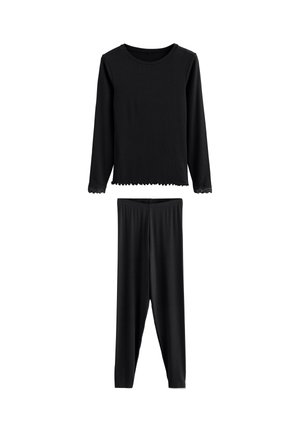 REGULAR FIT - THERMOGEN LIGHTWEIGHT THERMAL SET 
 - Leggings - black