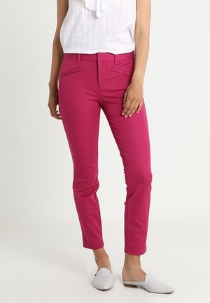 Trousers - dark red