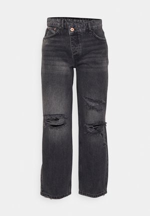 ONLJULIET BOYFRIEND - Jeans bootcut - washed black