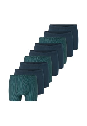 95/5 ESSENTIALS - COTTON - 9ER PACK SHORT - Boxers - dunkelblau/türkis
