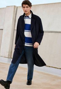 Next REGULAR FIT - Klasický kabát - navy blue